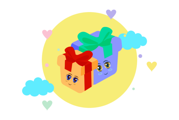 Christmas Decorative Cute Kawaii Cloud: Your Festive Design Ally