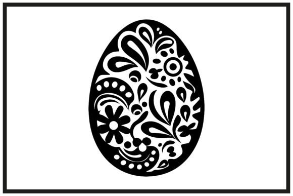 Decorative Easter Egg Silhouette: Beyond the Holiday Hunt