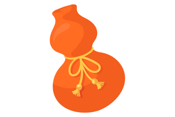 Decorative Red Bag: A Korean Luck Souvenir for Designers