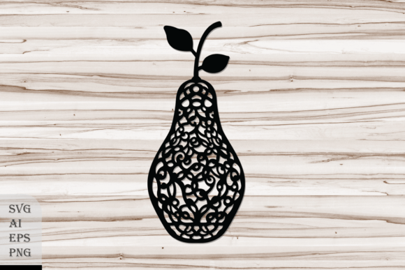 Decorative Silhouette of Pear: A Designer's Guide to This Artistic Asset