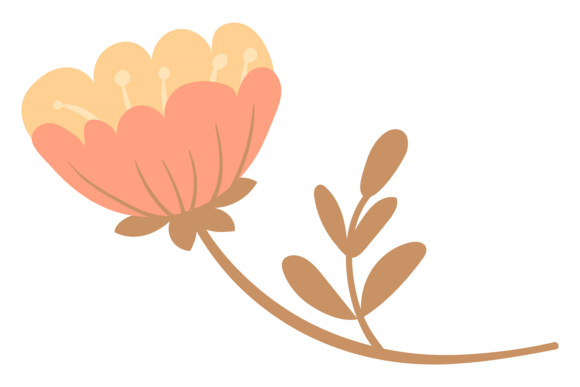 Flower Element: The Hand Drawn Decorative Fl for Authentic Design