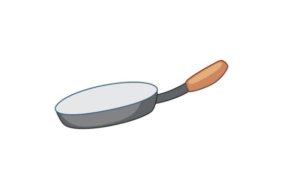Frying - Cooking Decorative Icon: A Chef's Touch for Your Designs
