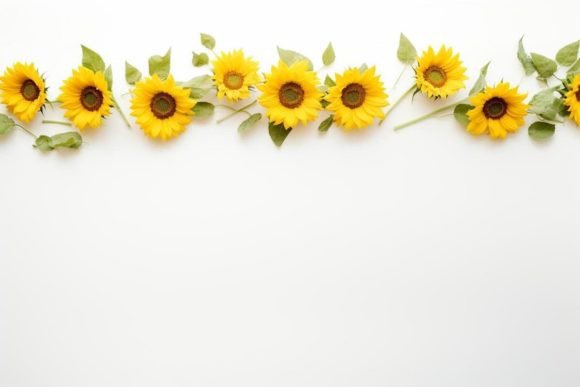 Garden Theme Decorative Border: A Natural Touch for Your Projects