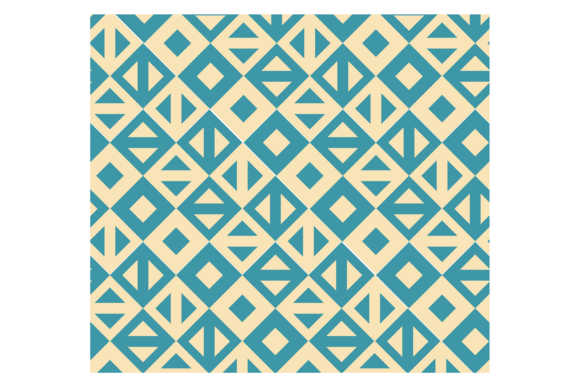 Geometric Blue Pattern: The Power of Decorative Ornament in Design