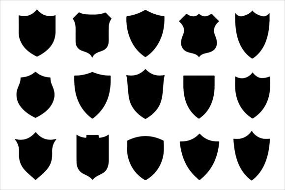 Shield Vector Silhouette: Powering Modern Brand Identity