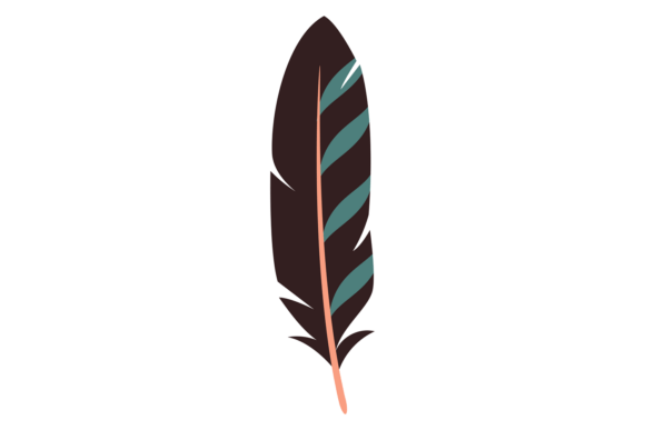 The Allure of Wing Feather: A Decorative Quill in Ethnic Style
